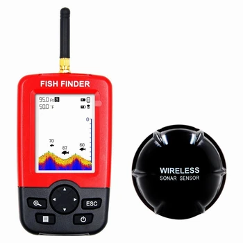 ЖК-экран для эхолота Fishfinder Портативный датчик эхолота Sonar Sen
