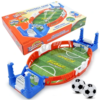 Настольная игра в мини-настольный футбол, Стреляющая Футбольная игрушка для Соревнований между родителями и детьми, Развивающая мозг детей,