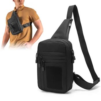 Тактическая Военная сумка на плечевом ремне, Походный пакет, Спортивная сумка Edc, Штурмовая сумка через плечо Для пеших Прогулок, Езды на Велосипеде, Кемпинга