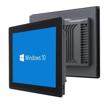 17-дюймовый Встраиваемый промышленный Компьютер All-in-One Mini Tablet Panel PC с емкостным сенсорным экраном Core i5-5250U для Win 10 Pro