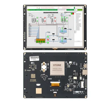 8,0-Дюймовый модуль HMI Smart TFT LCD с платой контроллера для использования в оборудовании