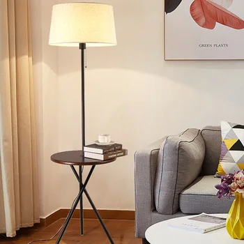 Скандинавский минималистичный торшер E27 Украшение гостиной Современные вертикальные торшеры Прикроватный светильник для спальни Напольное освещение для кабинета