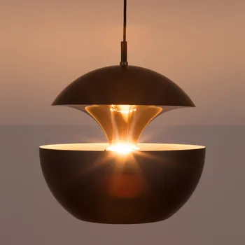 Подвесной светильник The Sun в скандинавском стиле Apple Lights, белый, черный, сферический светильник, украшение спальни, гостиной, освещение кухонного острова