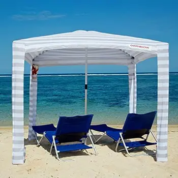 Тент Cool Cabana Sun Shelter - 8 'x 8 ' или 6 '6 